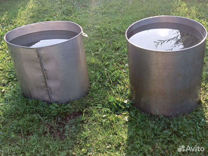 Баки из пищевой нержавейки б/у 40 л и 30 л