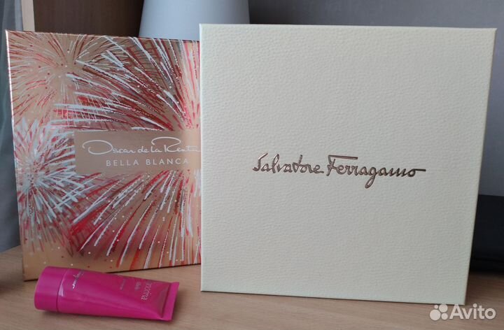 Коробки от парфюма, духов bella blanca, signorina