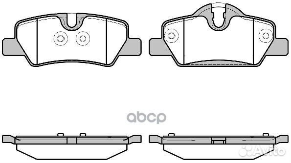 Колодки тормозные 160000 Remsa