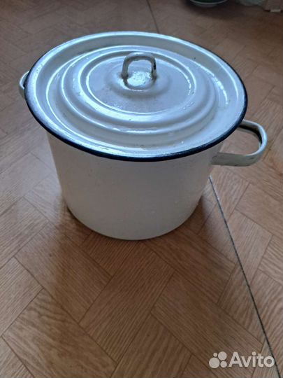 Эмалированная посуда бу