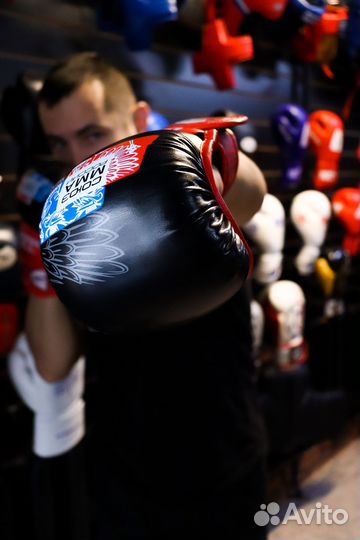 Перчатки мма Green Hill (Союз мма России)