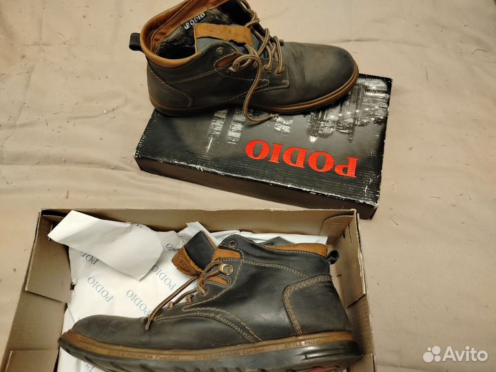 Ботинки мужские зимние 41 размер бу