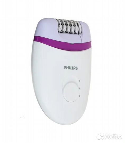 Эпилятор Philips BRE225/00, белый, фиолетовый