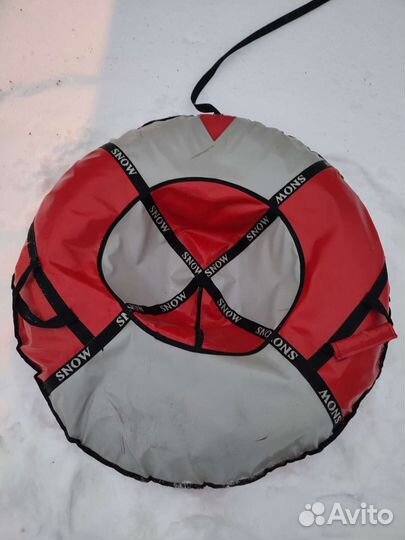 Тюбинг ватрушка бу 110 см