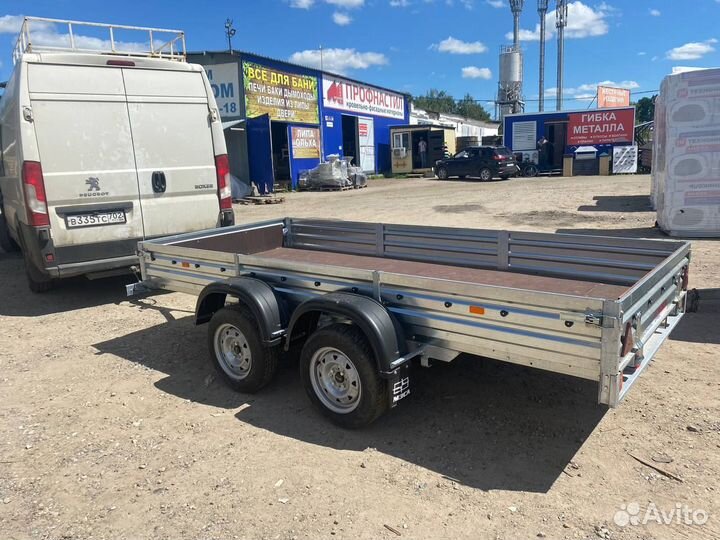 Прицеп двухосный, легковой. Рассрочка. Доставка