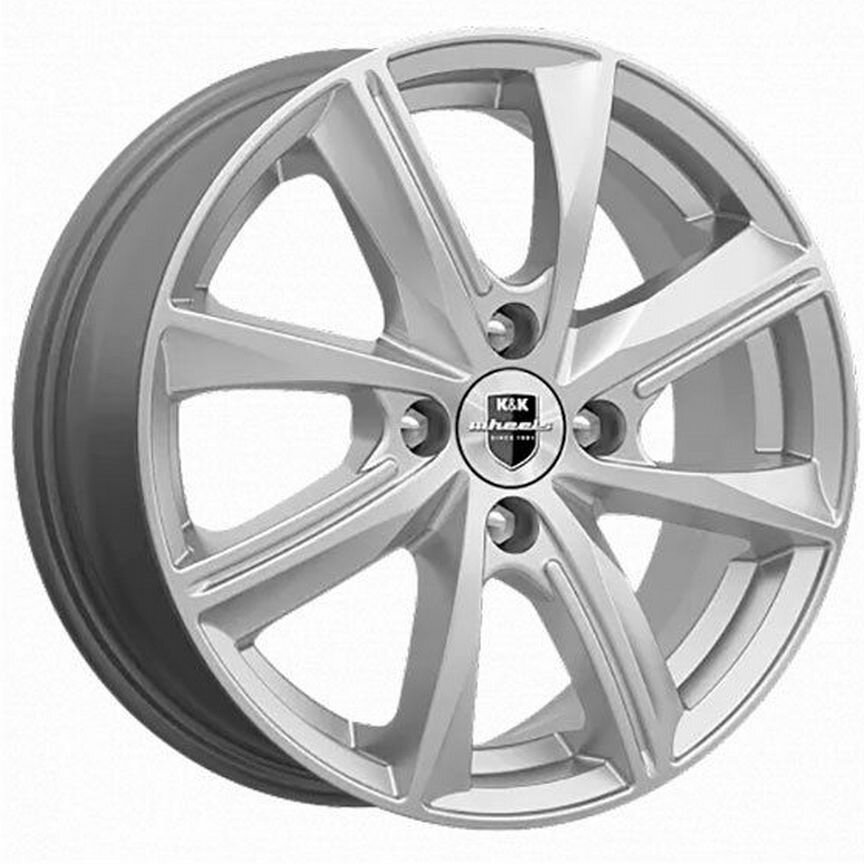 Диски K&K Арнар 6x15 4x100 ET40 D60.1 Сильвер