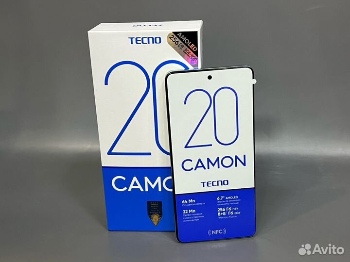 TECNO Camon 20, 8/256 ГБ