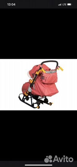 Коляска санки нд7-3