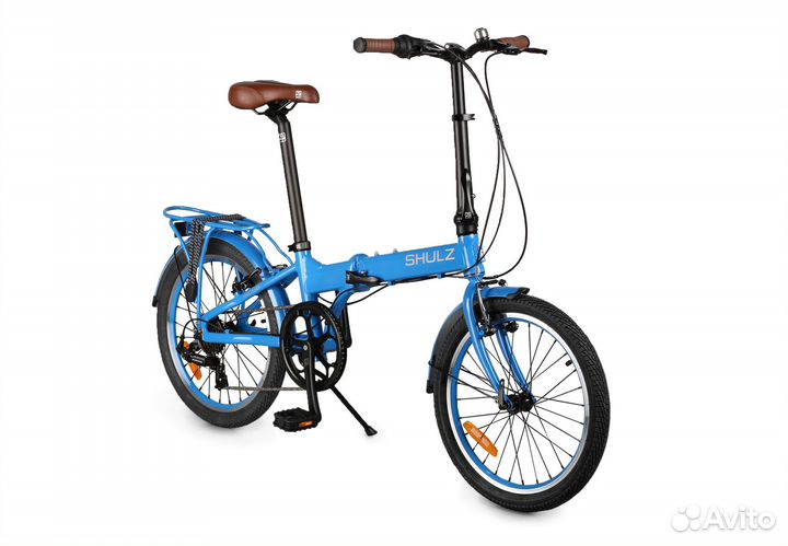 Cкладной велосипед Shulz Easy синий