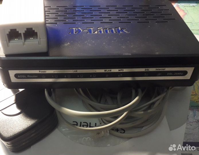 Wi-fi модем роутер adsl d-link