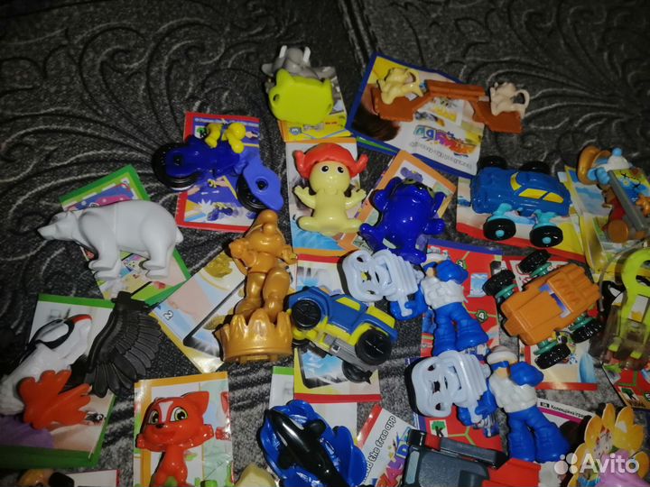 Игрушки из киндера с инструкцией, разная коллекция