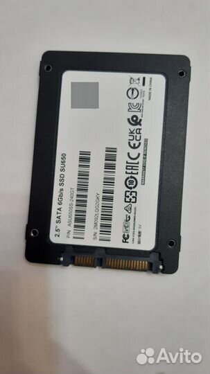 Ssd 240gb su650 adata