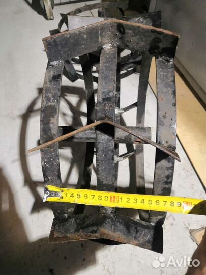 Грунтозацепы и лопата на мотоблок