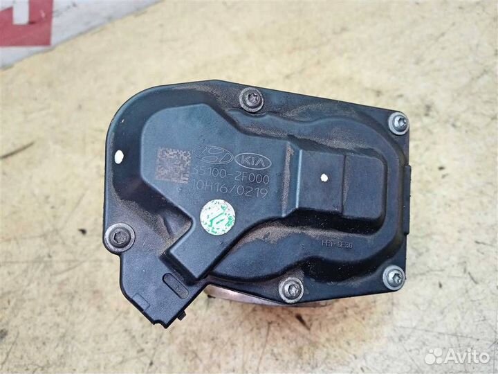 Дроссельная заслонка Hyundai Santa Fe CM рестайли