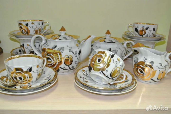 Сервиз чайный СССР