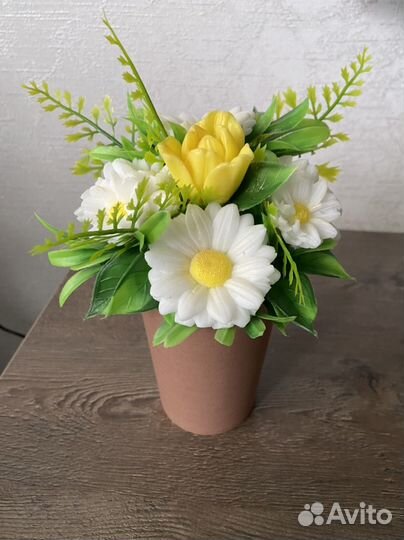 Мыло ручной работы букеты