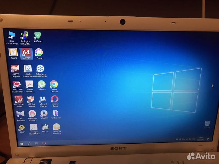 Ноутбук sony vaio