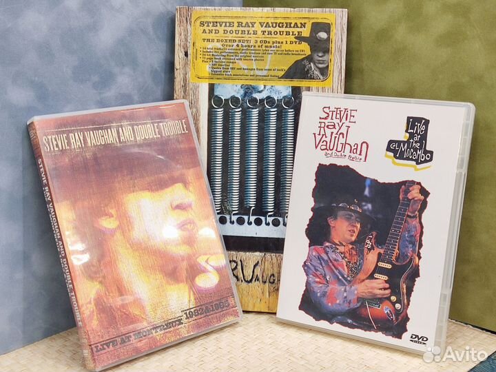 CD + DVD Stevie Ray Vaughan. Лицензия