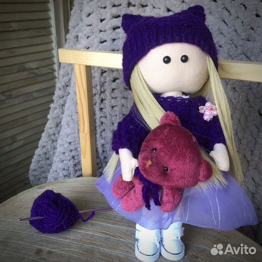 Интерьерная кукла тильда