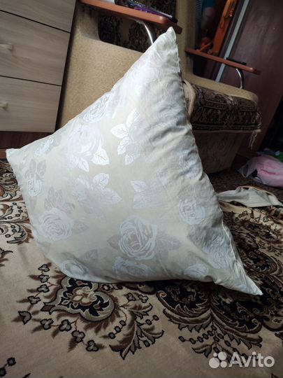 Подушка перьевая реставрированная