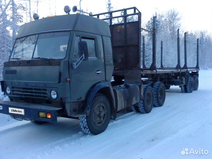 КАМАЗ 5410 с полуприцепом, 1987