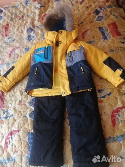 Детский зимний комбинезон на мальчика