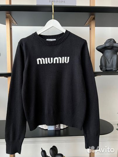 Крутой свитер MIU MIU, 3 цвета