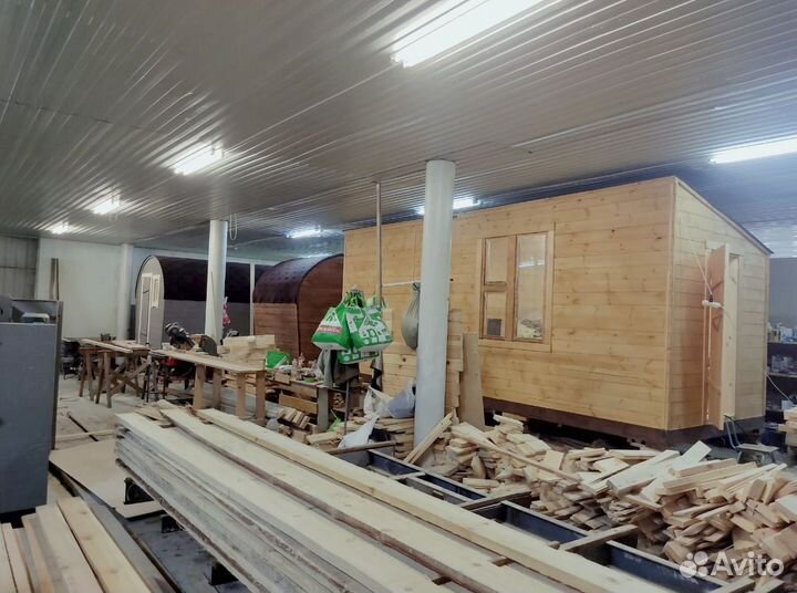 Баня Бочка 2х2.4м