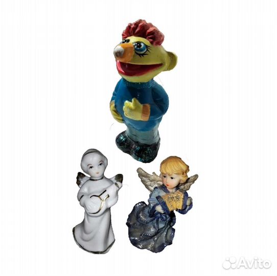 Фарфоровые статуэтки Ангелы Куклы Клоун Фигурки