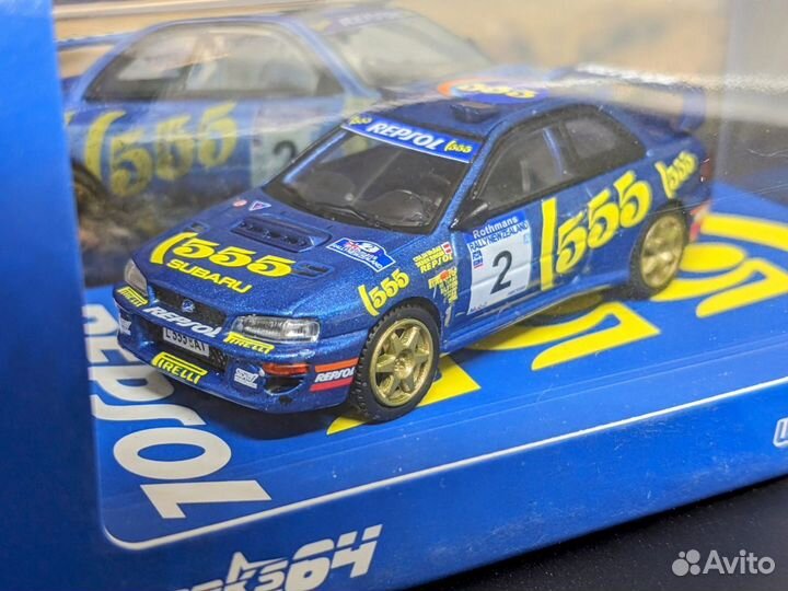 Subaru impreza wrc 1:64