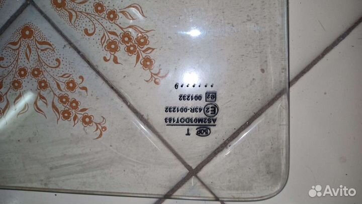 Стекло переднее правое ваз 2109