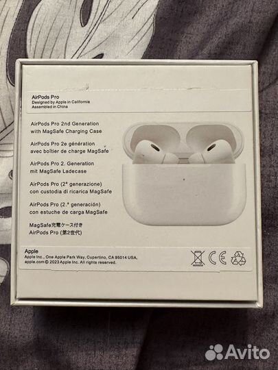 Беспроводные наушники apple airpods pro 2