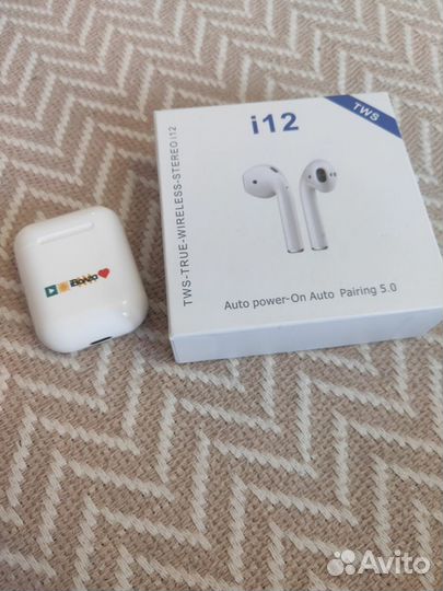 Беспроводные наушники i12 (airpod copy)