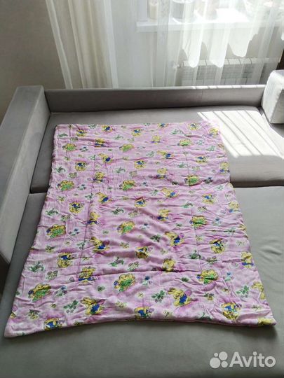 Одеяло теплое для детской кроватки