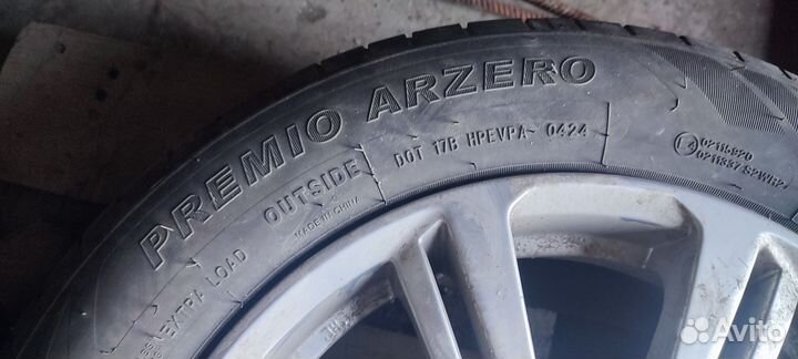 Комплект 205/60r16 с дисками 4х100