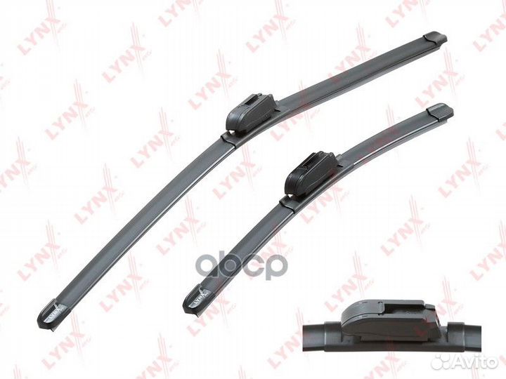 Комплект бескаркасных щеток стеклоочистителя 60