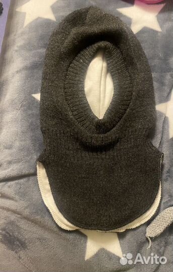 Шапка шлем зимняя