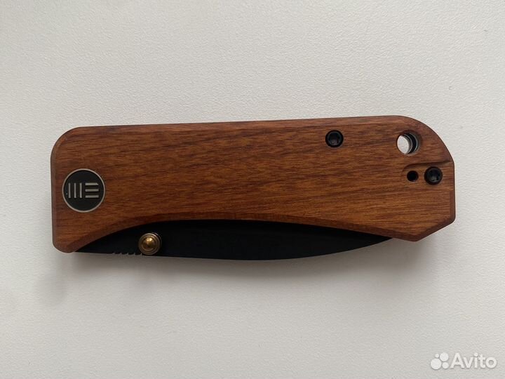 Складной нож We Knife Banter blackwash сталь S35VN