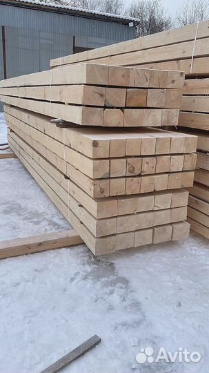 Доска обрезная 25х100х6000мм 1 сорт ГОСТ