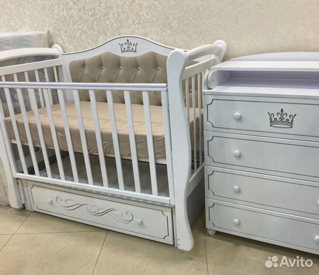 Кровать детская Julia (1) Белая