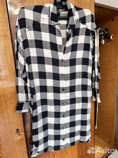 Платье-рубашка zara