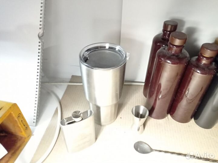 Нерж фляжка и термокружка
