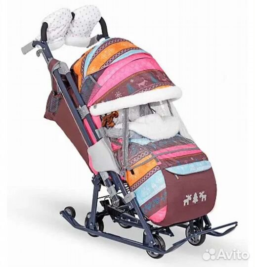 Коляска санки