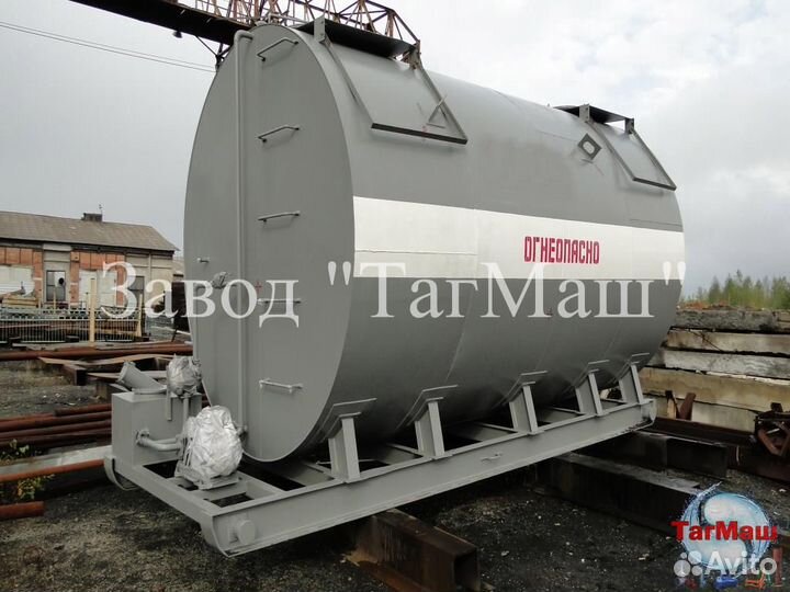 Резервуар, емкость, маслосборник 63 м3 (ргсп)