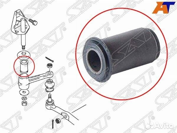 Сайлентблок маятникого рычагаsuzuki vitara/escu