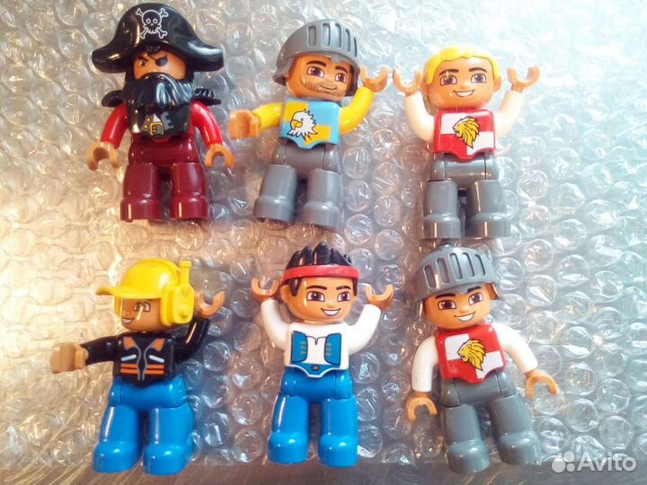 Человечки и животные большой конструктор