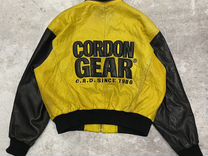 Винтажный кожаный бомбер Cordon Gear USA