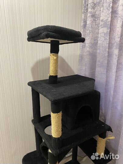 Когтеточка домик для кошки бу