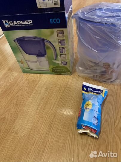 Новый кувшин фильтр для воды Барьер