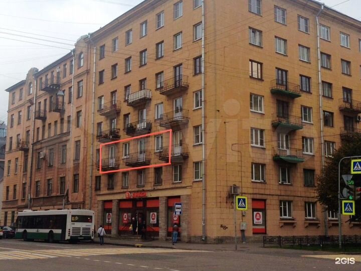 2-к. квартира, 64,3 м², 3/7 эт.